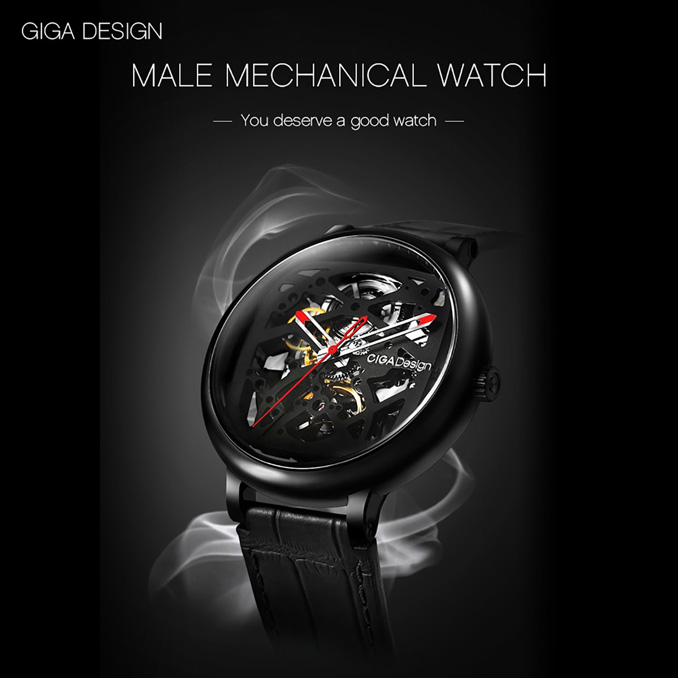 xiaomi ciga watch skeleton obsidian moon