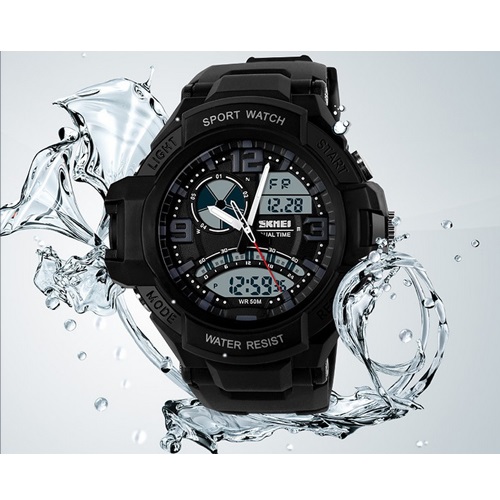 skmei jam tangan analog digital pria ad1017 black jakartanotebook skmei jam tangan analog digital pria ad1017 black jakartanotebook