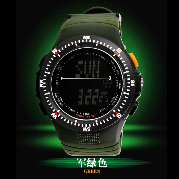 ... SKMEI Jam Tangan Olahraga Pria - DG0989 - Green - 2 ...
