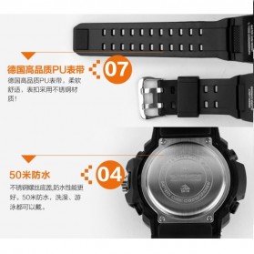 SKMEI Jam Tangan Analog Digital Pria - AD1029 - Army Green - 3