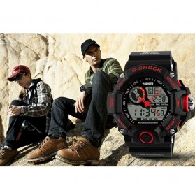 SKMEI Jam Tangan Analog Digital Pria - AD1029 - Army Green - 5