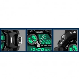 SKMEI Jam Tangan Analog Digital Pria - AD1029 - Army Green - 7