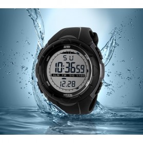 SKMEI S-Shock Sport Watch Water Resistant 50m - DG1025 - Black - 8