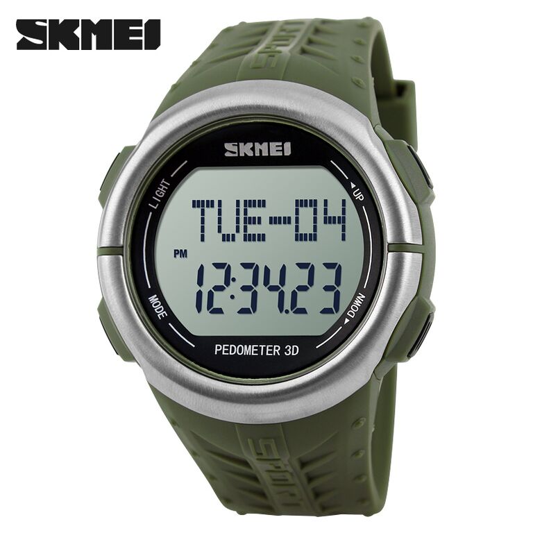skmei jam tangan olahraga pedometer rate dg1058hr army green jakartanotebook skmei jam tangan olahraga pedometer rate dg1058hr army green jakartanotebook