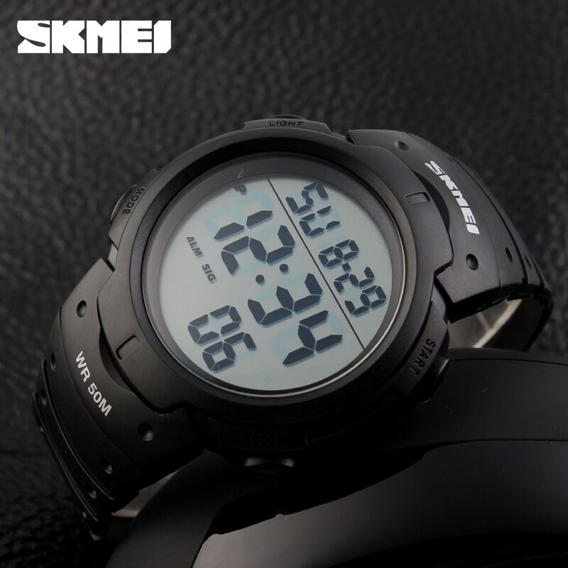 ... SKMEI Jam Tangan Digital Pria - DG1068 - Black - 4 ...