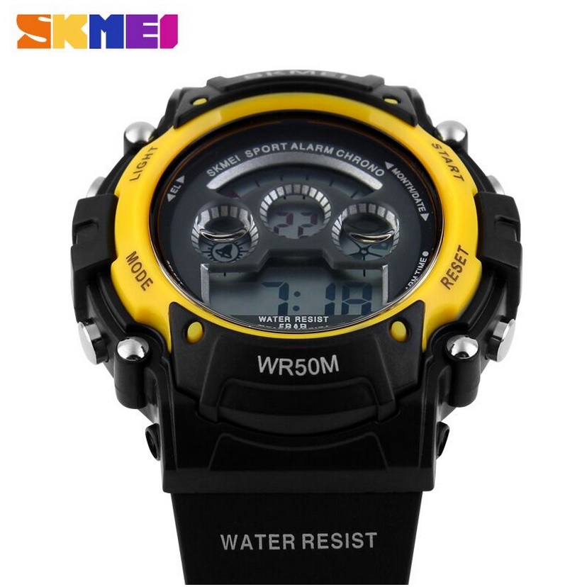 skmei sport water resistant 50m dg1079 black yellow jakartanotebook skmei sport water resistant 50m dg1079 black yellow jakartanotebook
