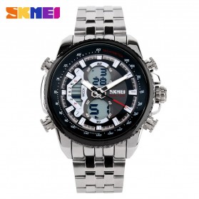 SKMEI Jam Tangan Analog Digital Pria - AD0993 - Black - 1