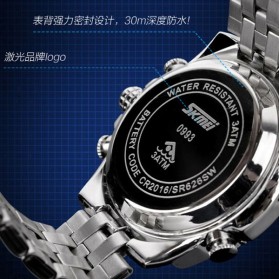 SKMEI Jam Tangan Analog Digital Pria - AD0993 - Black - 5