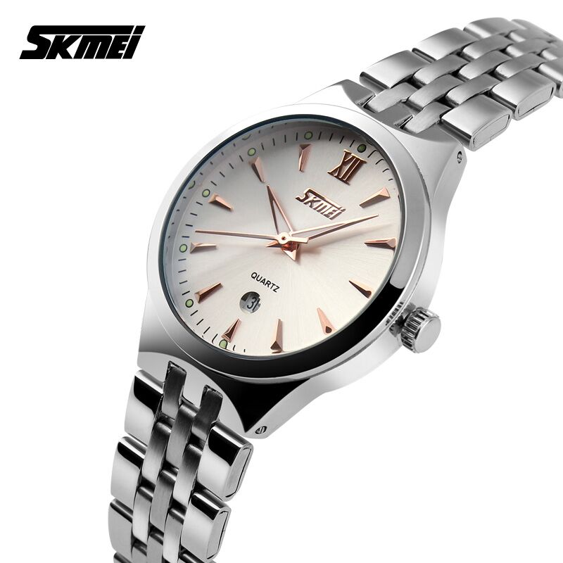 SKMEI Jam Tangan Analog Pria - 9071CS - Golden 