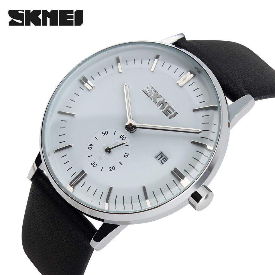 SKMEI Jam Tangan Analog Pria - 9083CL - White 