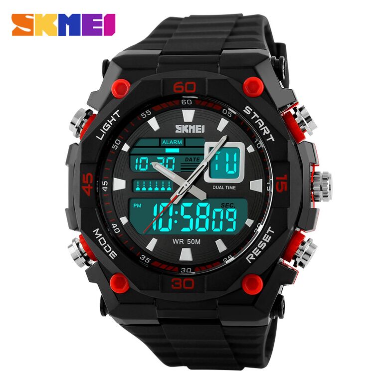 SKMEI Jam Tangan Sporty Digital Analog Pria - AD1092 