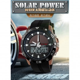 SKMEI Jam Tangan Analog Digital Pria - AD1064E - Brown - 3