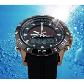 SKMEI Jam Tangan Analog Digital Pria - AD1064E - Brown - 5
