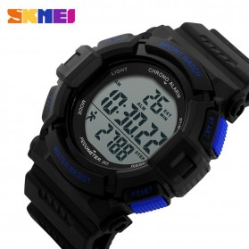 SKMEI Jam Tangan Digital Pria - DG1116S - Black/Blue - 3