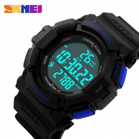 SKMEI Jam Tangan Digital Pria - DG1116S - Black/Blue - 4