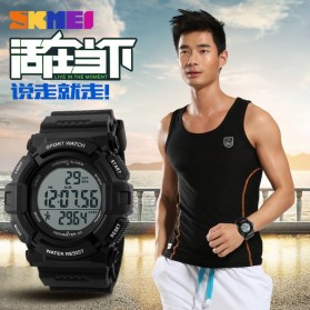 SKMEI Jam Tangan Digital Pria - DG1116S - Black/Blue - 7