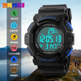 SKMEI Jam Tangan Digital Pria - DG1116S - Black/Blue - 9