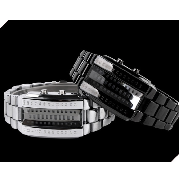 SKMEI Jam Tangan LED Wanita - 1013A - Black