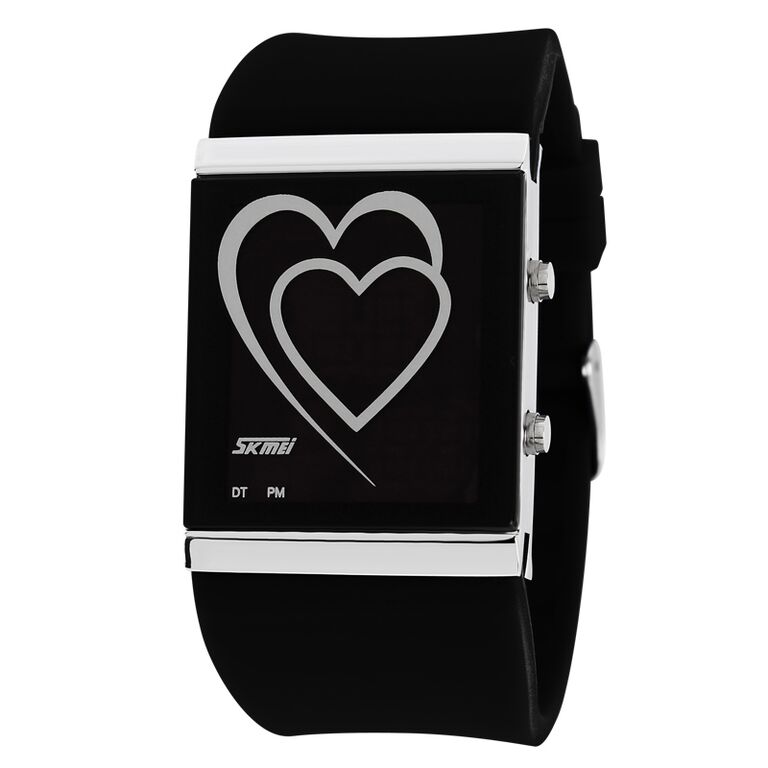 skmei silicon wristband led water resistant 30m jam led gelang 1004a black skmei silicon wristband led water resistant 30m jam led gelang 1004a black