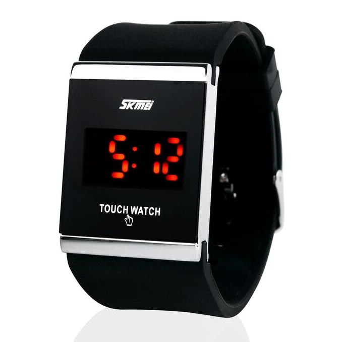 SKMEI Jam Tangan LED - 0983AT - Black - JakartaNotebook.com