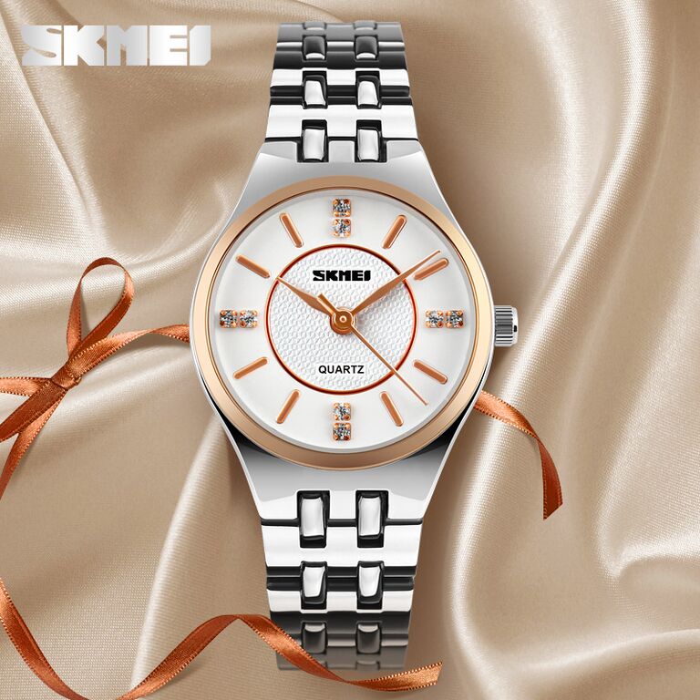 SKMEI Jam Tangan Analog Wanita - 1133CS - Rose Gold 