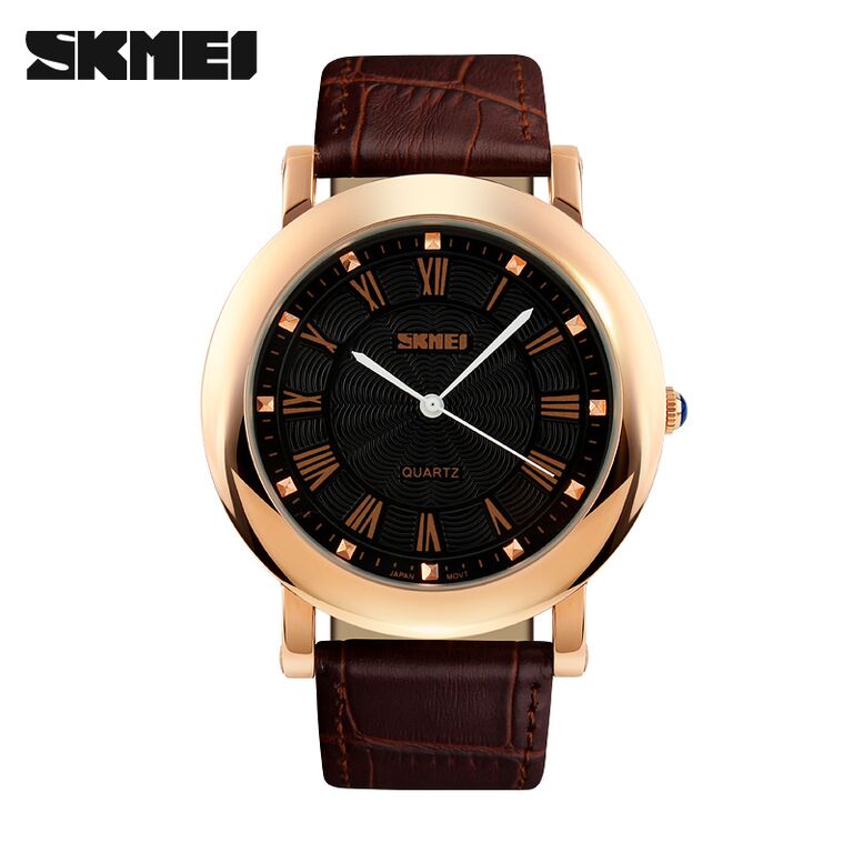 skmei casual leather water resistant 30m 1104cl brown jakartanotebook skmei casual leather water resistant 30m 1104cl brown jakartanotebook