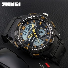 skmei jam tangan analog digital pria ad1109 black yellow jakartanotebook skmei jam tangan analog digital pria ad1109 black yellow jakartanotebook