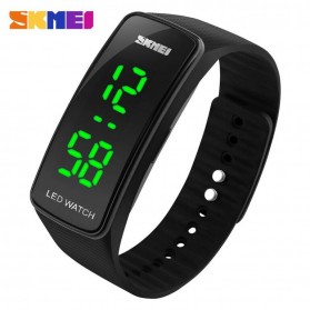 SKMEI Jam Tangan LED - 1119 - Black - 1