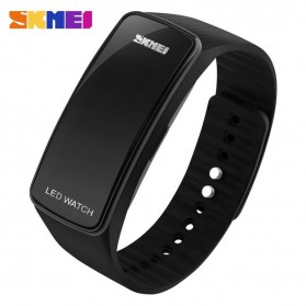 SKMEI Jam Tangan LED - 1119 - Black - 2
