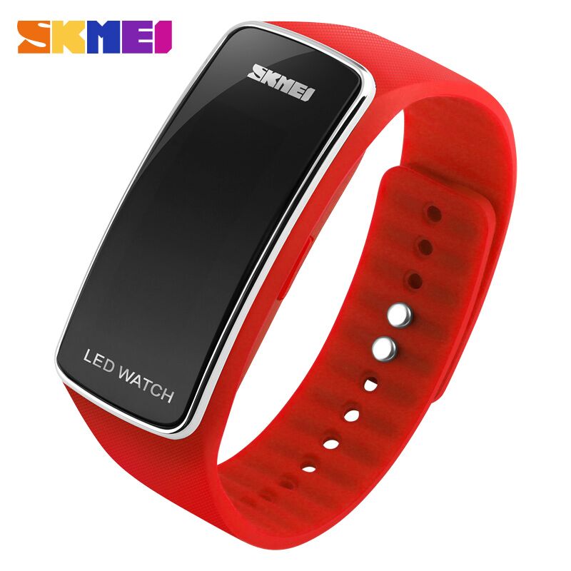 SKMEI Jam Tangan LED - 1119 - Red - JakartaNotebook.com