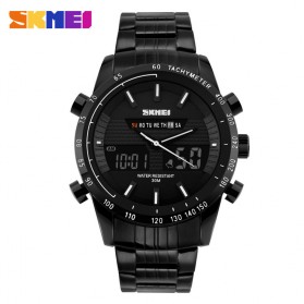 SKMEI Jam Tangan Analog Digital Pria - AD1131 - Black - 1