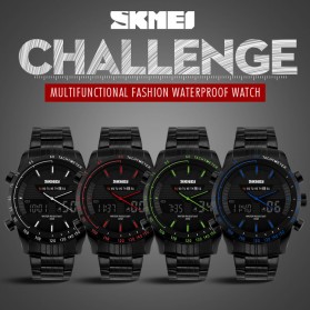 SKMEI Jam Tangan Analog Digital Pria - AD1131 - Black - 2