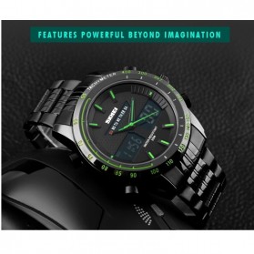 SKMEI Jam Tangan Analog Digital Pria - AD1131 - Black - 4
