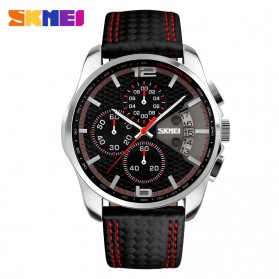 SKMEI Jam Tangan Analog Pria - 9106 - Red - 1