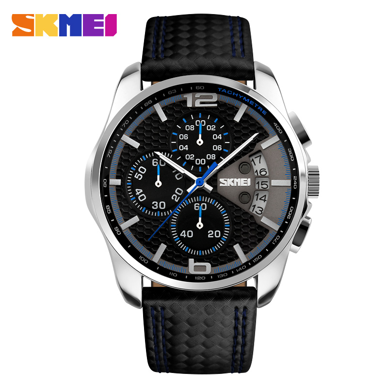 SKMEI Jam Tangan Analog - 9106 - Blue - JakartaNotebook.com
