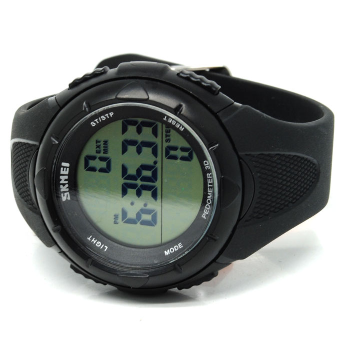 SKMEI Jam Tangan Digital Pria - DG1108S - Black 