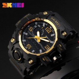 SKMEI Jam Tangan Analog Digital Pria - AD1155 - Black Gold - 4