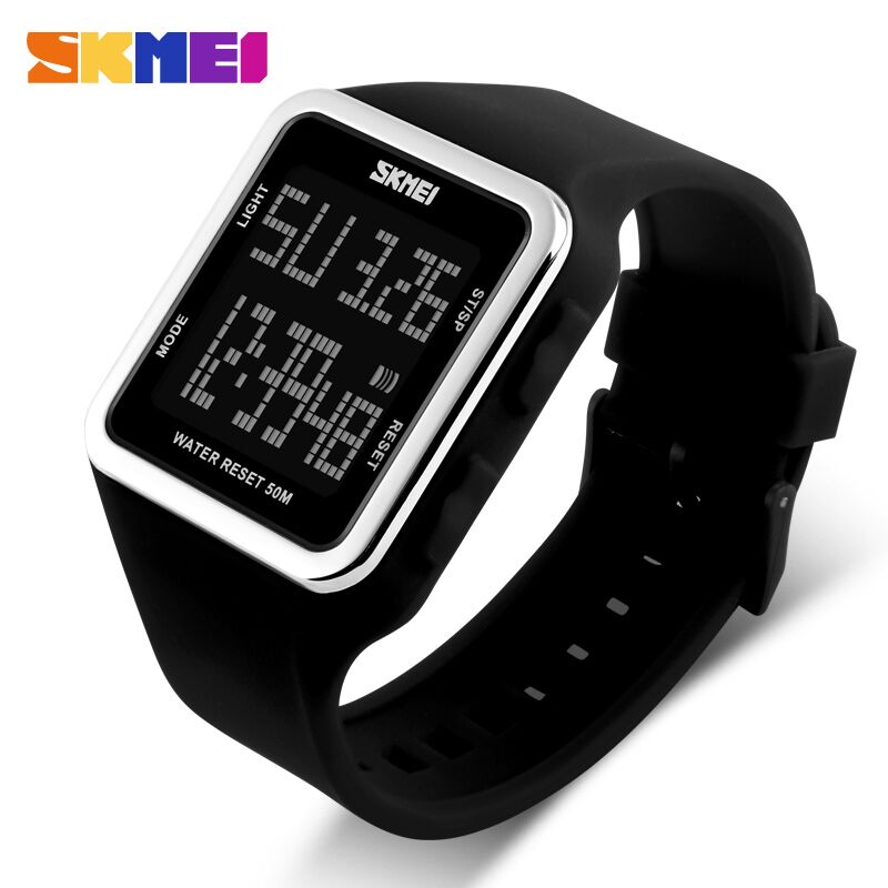 skmei jam tangan digital pria dg1139 black skmei jam tangan digital pria dg1139 black