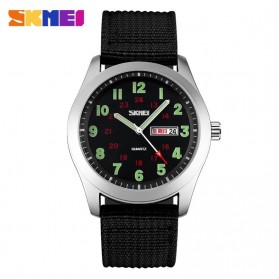 SKMEI Jam Tangan Analog Pria - 9112C - Black