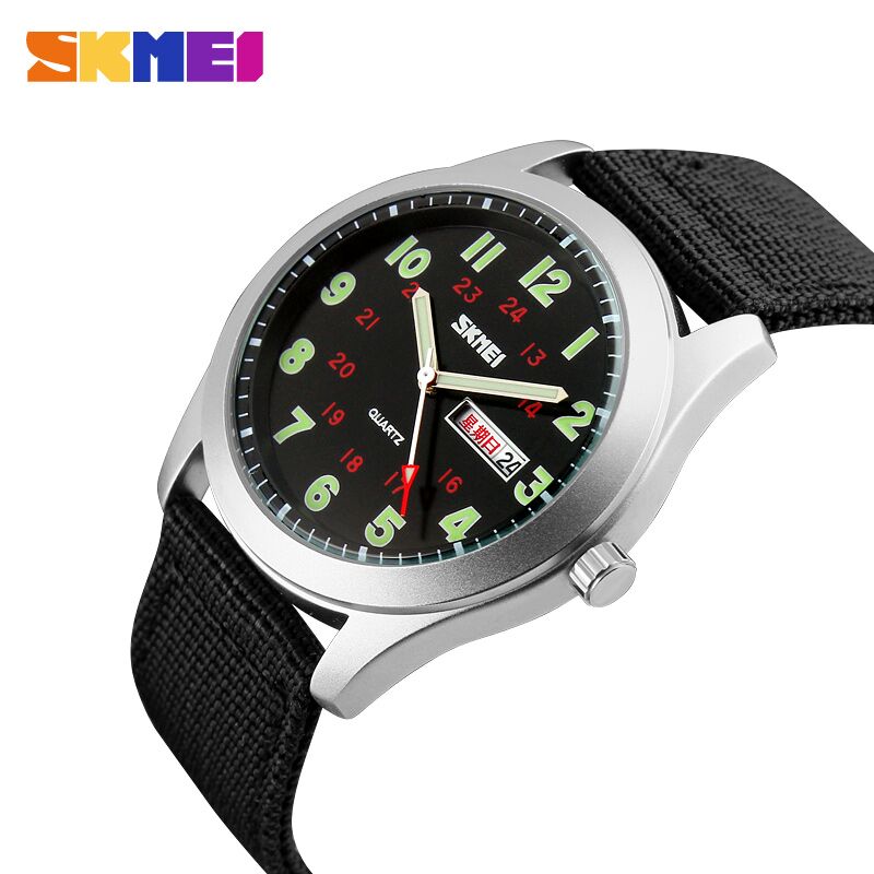 skmei jam tangan analog pria 9112c black skmei jam tangan analog pria 9112c black