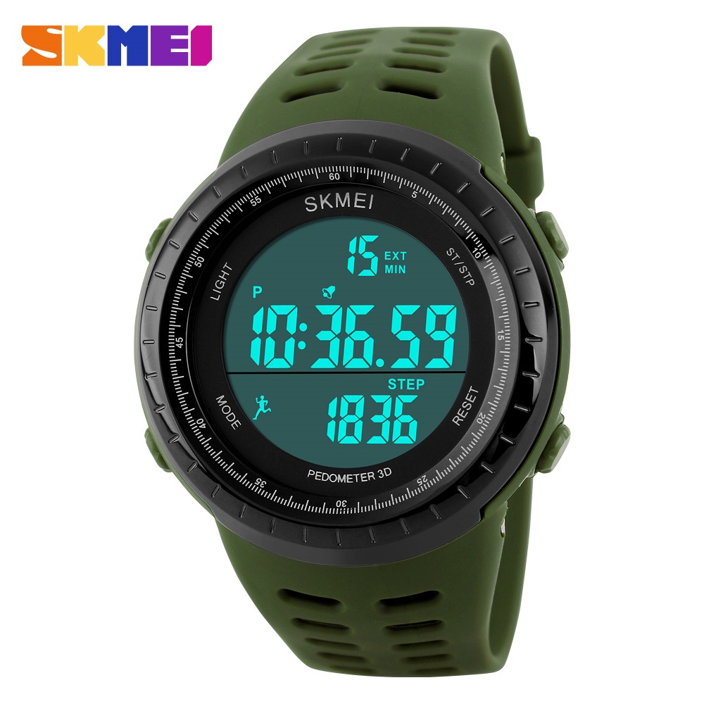 SKMEI Jam Tangan Digital Pria - DG1177S - Green 