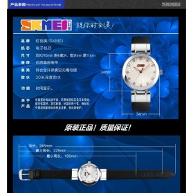SKMEI Jam Tangan Analog Wanita - 9086CL - Blue - 10