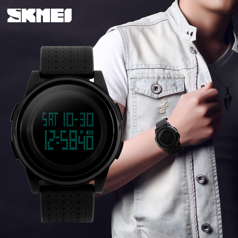 SKMEI Jam Tangan Digital Pria - DG1206 - Blue 