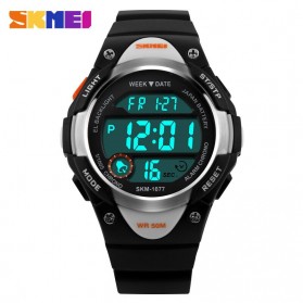 SKMEI Jam Tangan Anak - DG1077 - Black White - 2