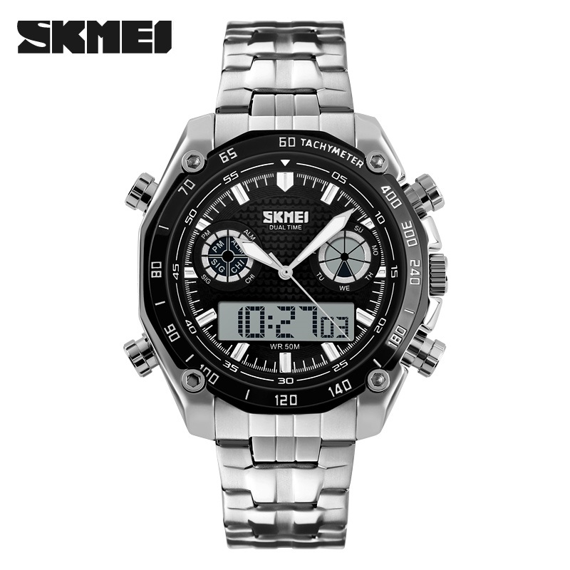 skmei analog digital watch