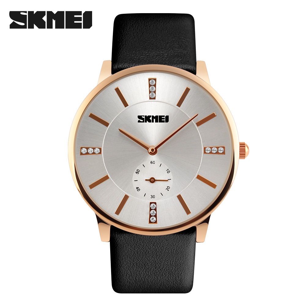 SKMEI Jam Tangan Analog - 1168CL - Black Gold 
