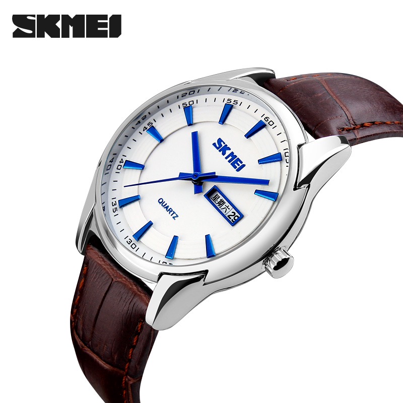 skmei jam tangan analog kasual pria 9125cs white skmei jam tangan analog kasual pria 9125cs white