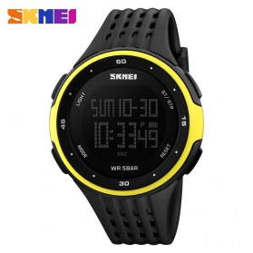 SKMEI Jam Tangan Digital Pria - DG1219 - Black/Yellow - 1