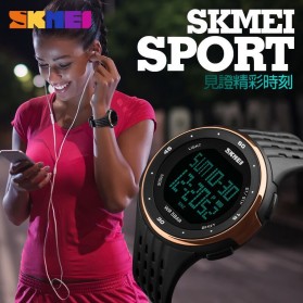 SKMEI Jam Tangan Digital Pria - DG1219 - Black/Yellow - 6