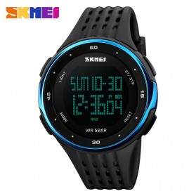 SKMEI Jam Tangan Digital Pria - DG1219 - Black/Blue - 1